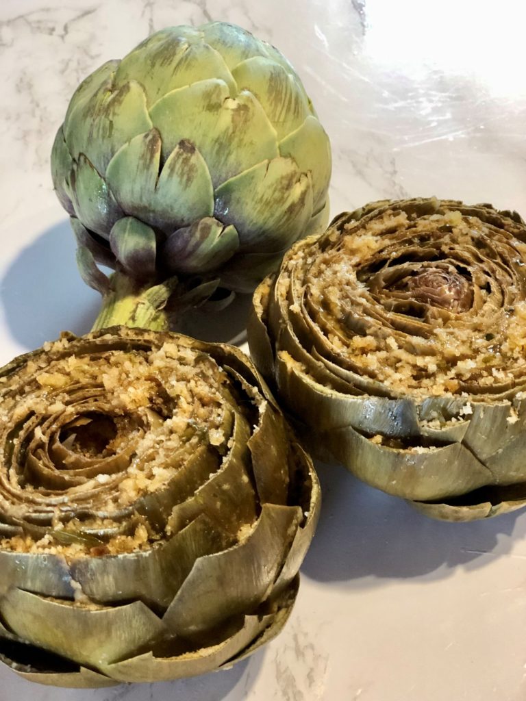 Italian Stuffed Artichokes Bluefield Kitchen